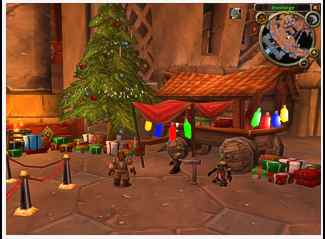 Tamdor beim Weihnachtsman in WoW